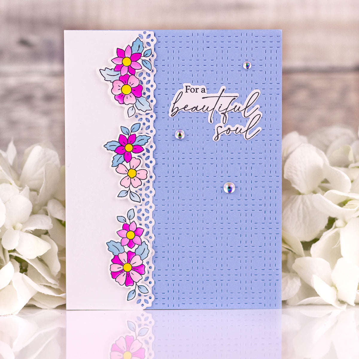 Pinkfresh Studio Fragrance Notes Stamp, Die & Stencil Bundle