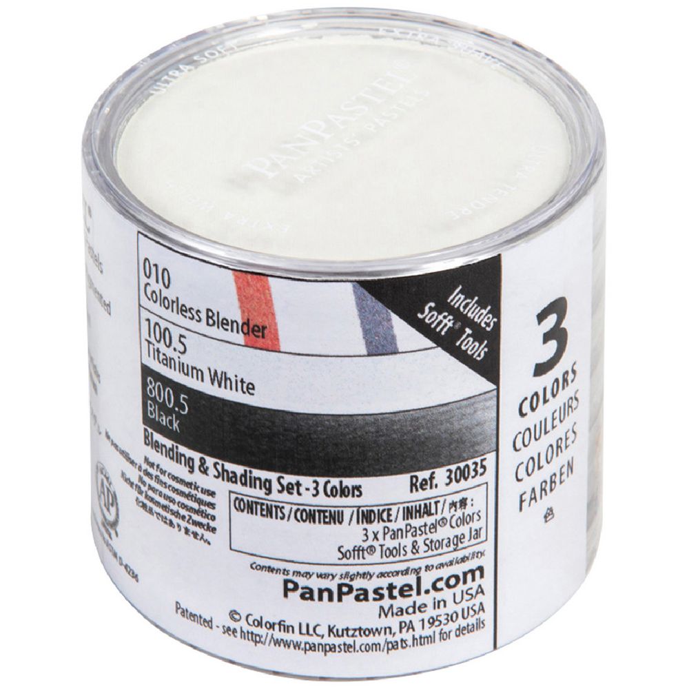 PanPastel 3 Colour Sets Blending & Shading