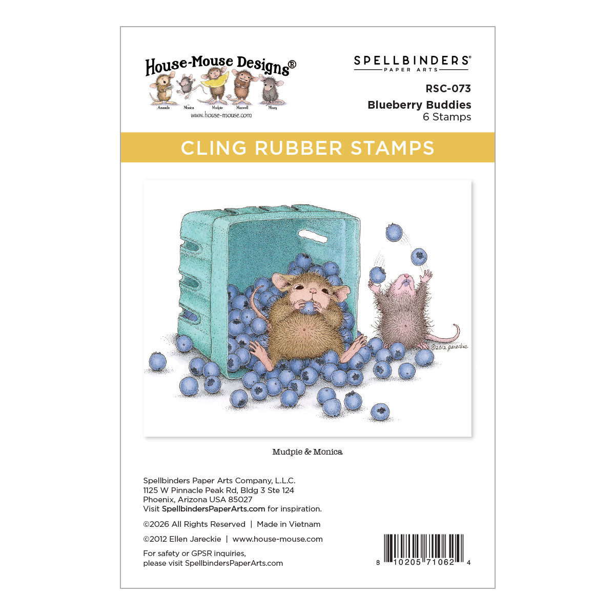 Spellbinders House-Mouse Sunflower Walk Collector Bundle