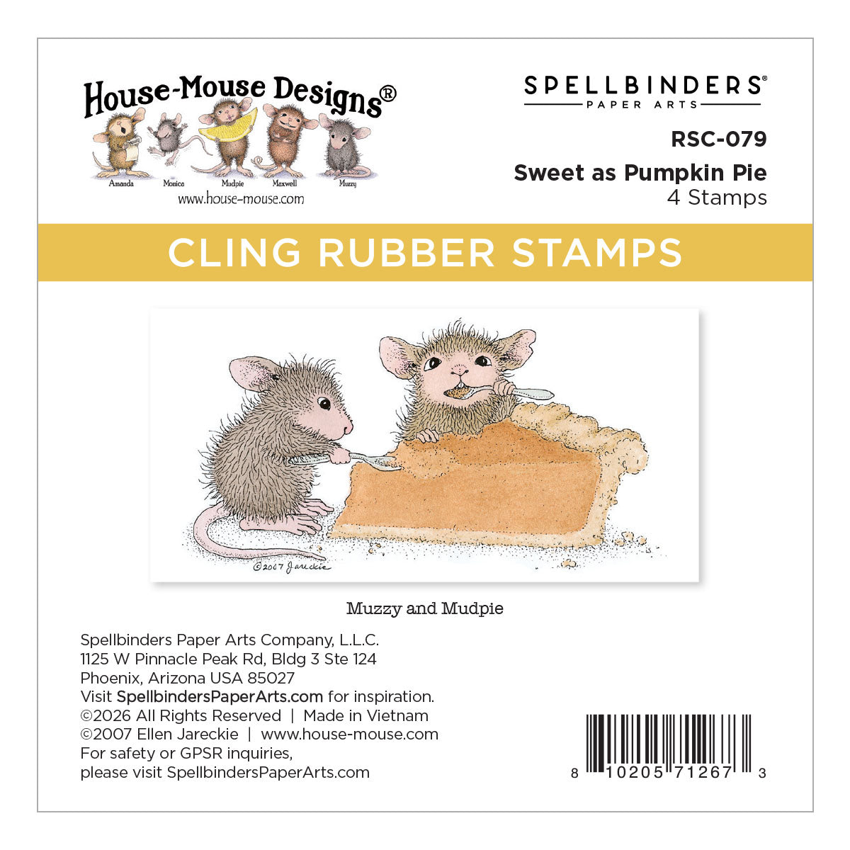 Spellbinders House-Mouse Holiday Dreams Collector Bundle