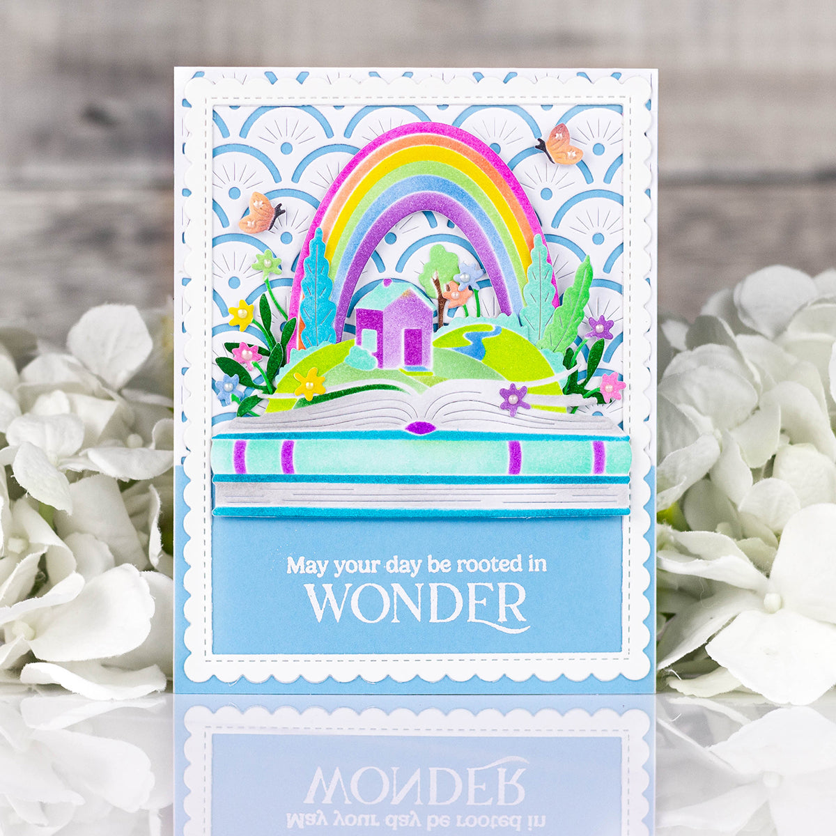 Pinkfresh Studio Nature's Narrative die & Stencil Bundle