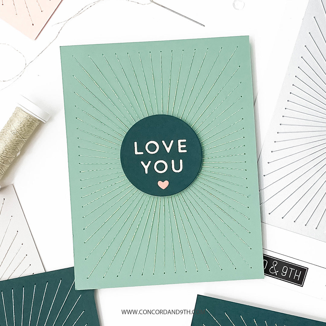 Concord & 9th Radiant Piercing Die