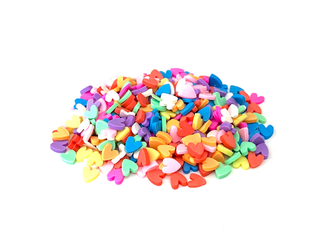 Gina K Designs Rainbow Hearts Embellishments - EMB01