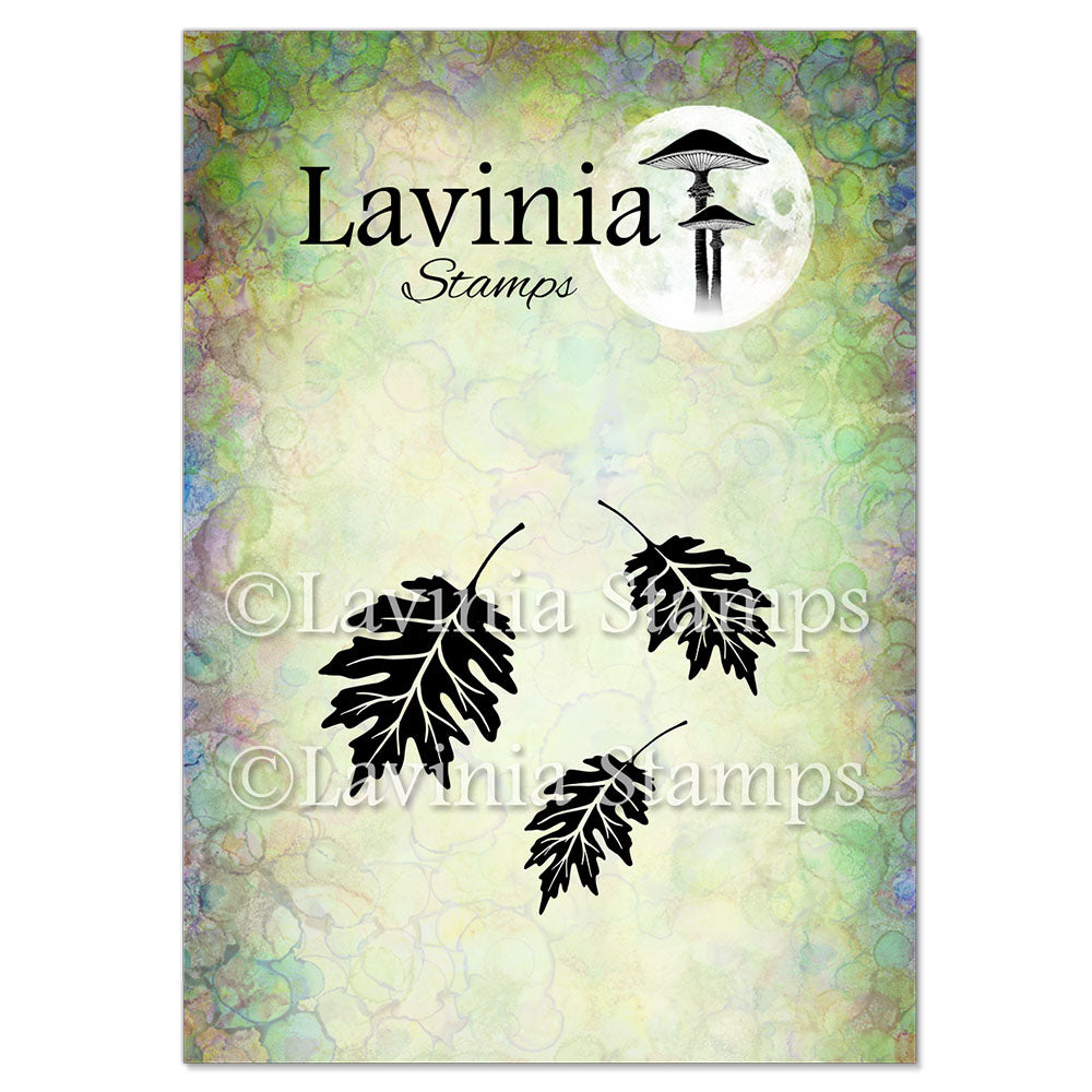 Lavinia Stamp Red Oak Leaf Stamp LAV990