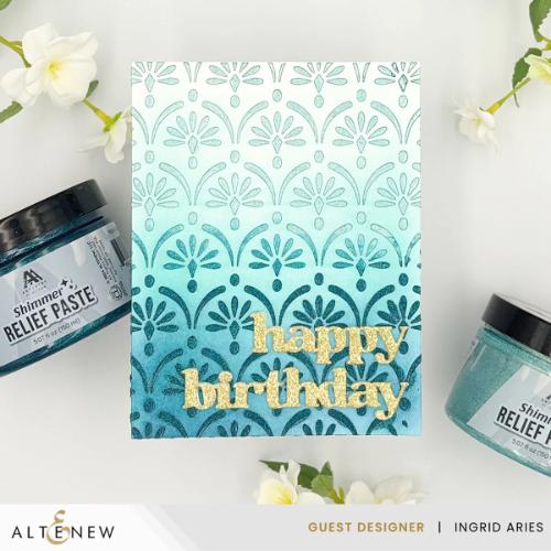 Altenew Gilded Elegance Shimmer Relief Paste Bundle