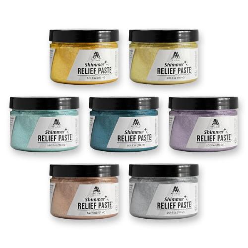Altenew Gilded Elegance Shimmer Relief Paste Bundle