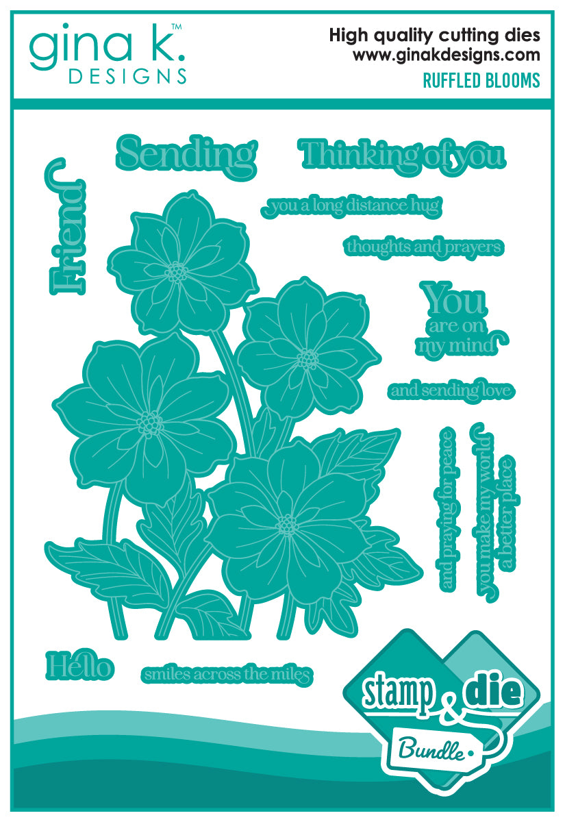 Gina K Designs BUNDLE- Ruffled Blooms