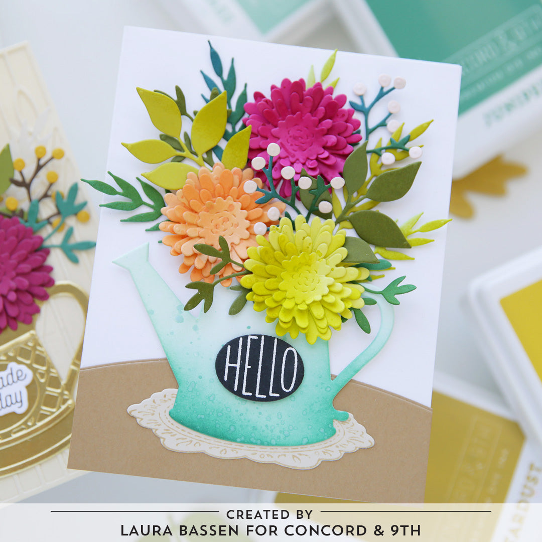 Concord & 9th Rustic Bouquet Stamp & Die Bundle