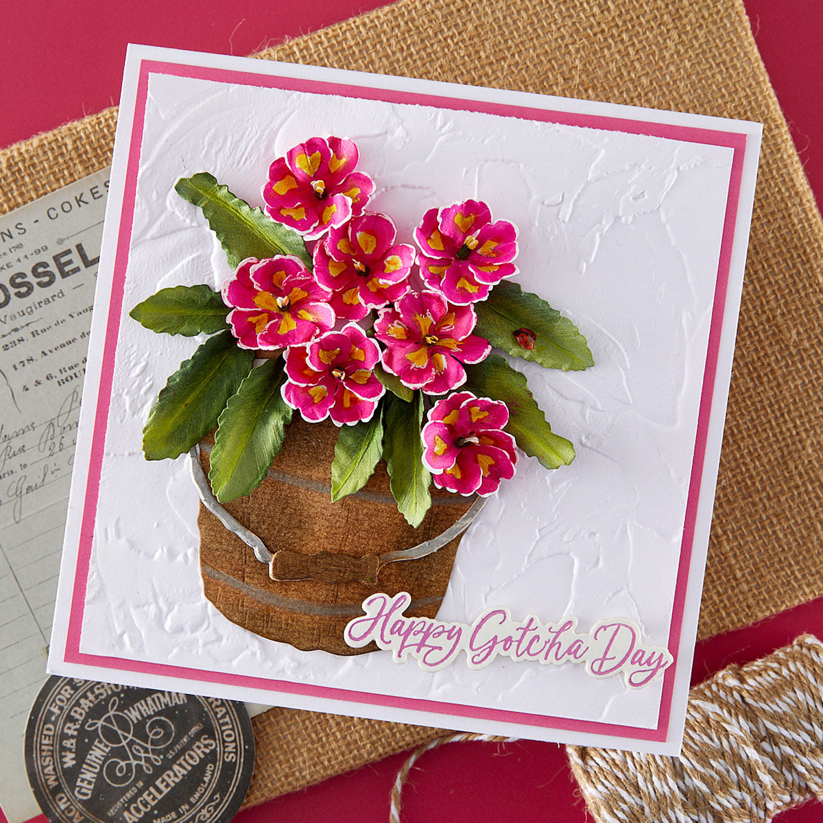 Spellbinders Primrose Etched Dies by Susan Tierney-Cockburn