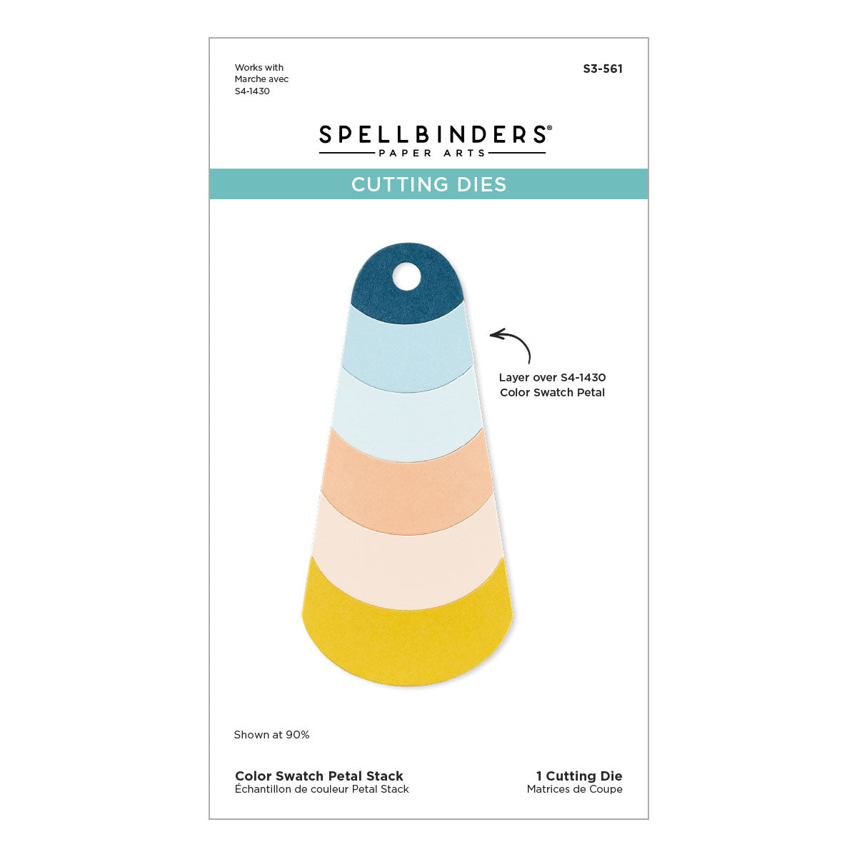 Spellbinders Color Swatch Petal Stack