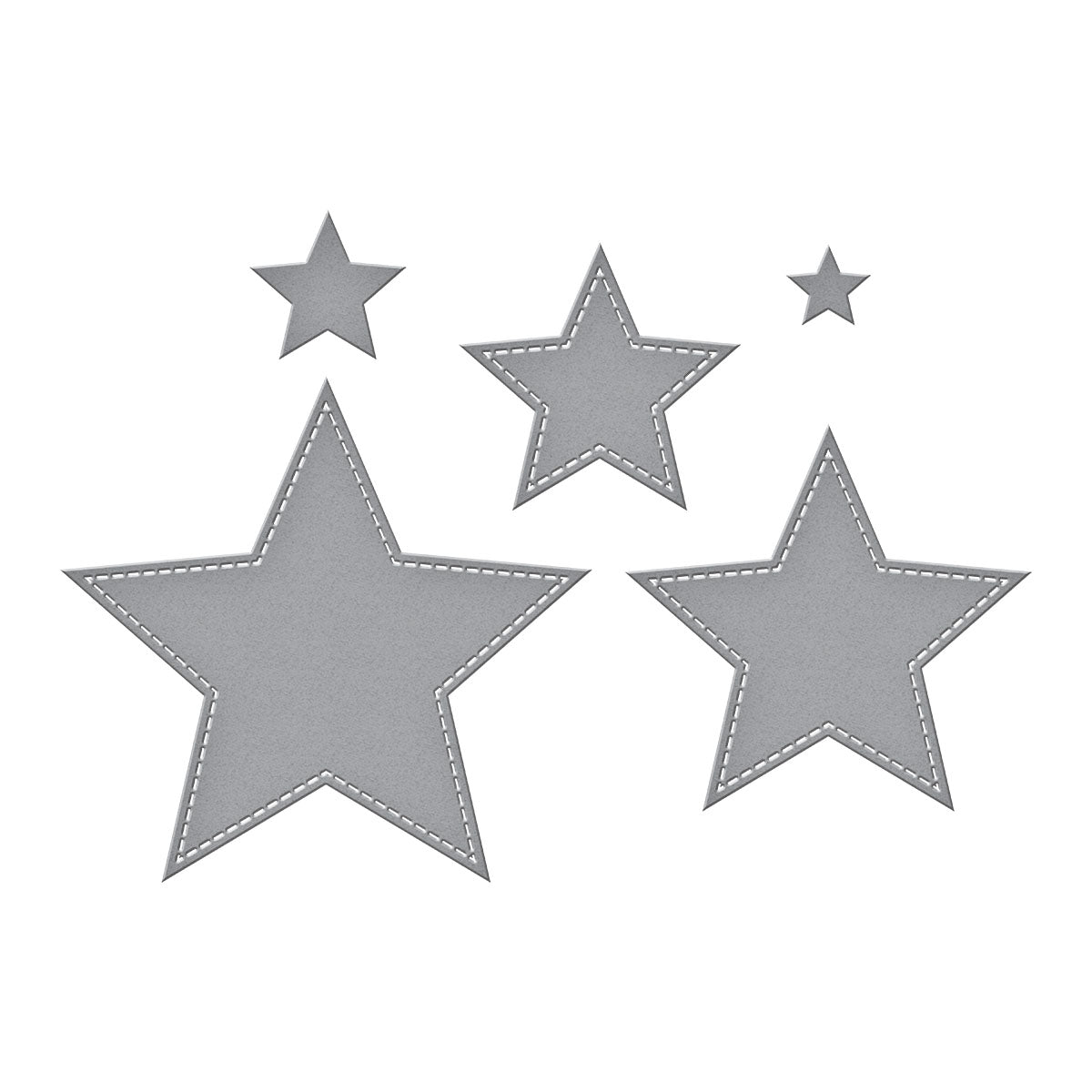 Spellbinders Essential Stars Etched Dies from the All About Christmas Collection by Lisa Horton