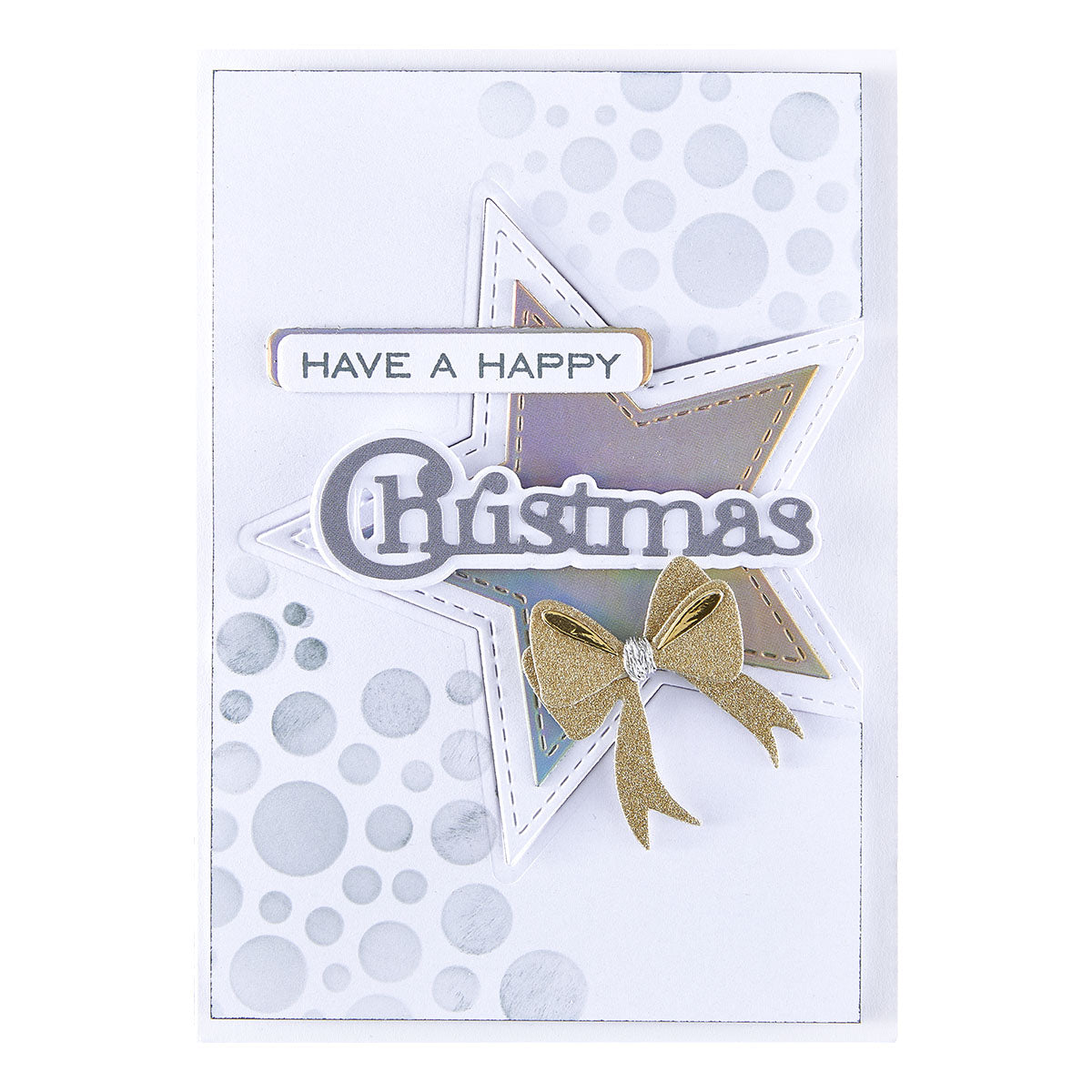 Spellbinders Essential Stars Etched Dies from the All About Christmas Collection by Lisa Horton