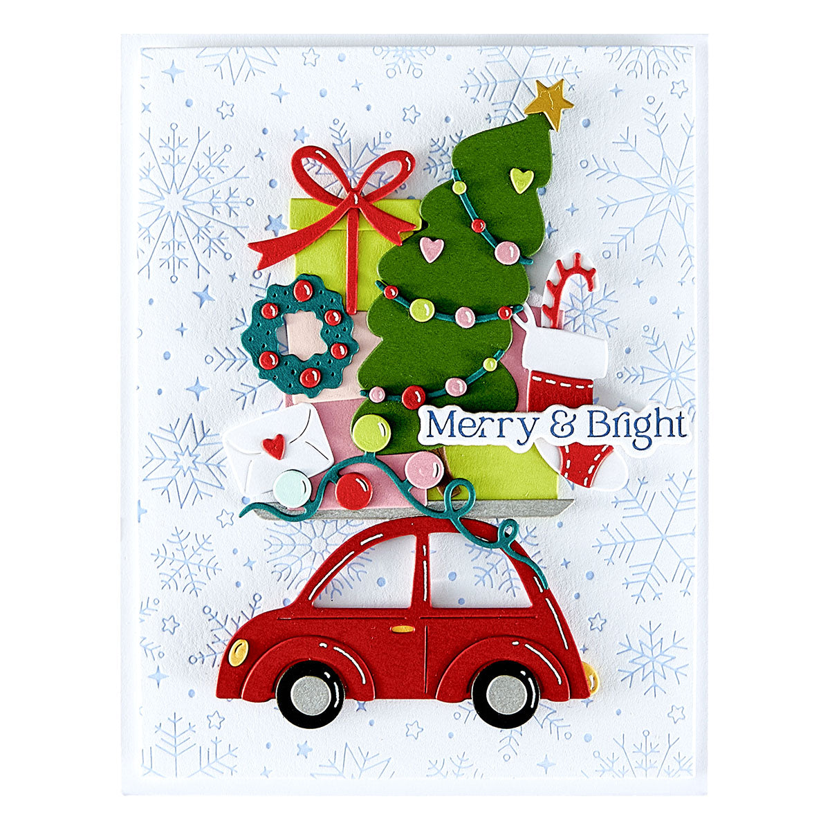 Spellbinders Yuletide Ride Etched Dies from the Wonderland Collection