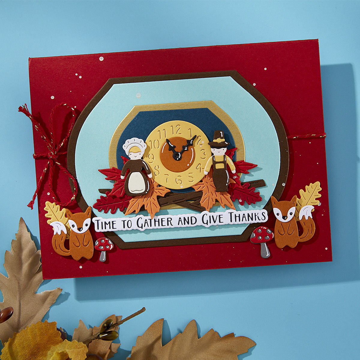 Spellbinders Harvest Time Etched Dies from the Cuckoo Cottage Collection