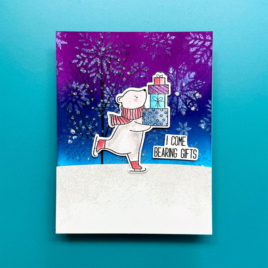 Simon Hurley Skating By Stamp & Die Bundle