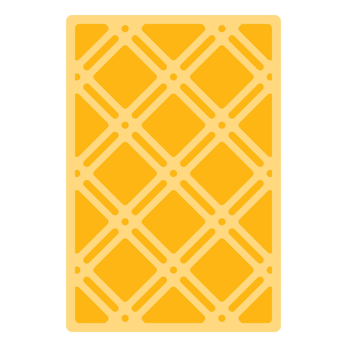 Spellbinders Decorative Lattice Etched Dies by Lisa Horton