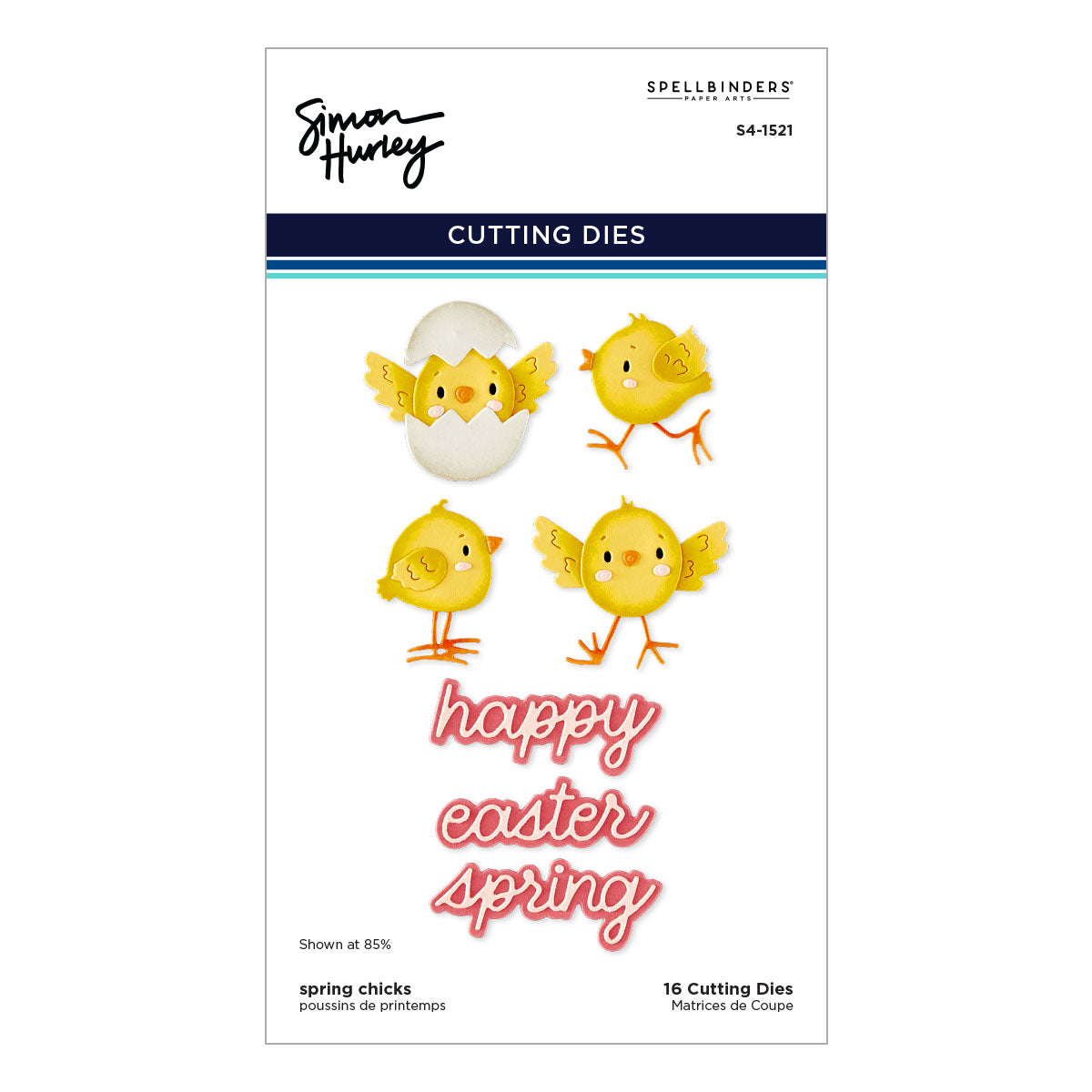 Spellbinders Happy Spring I Want It All Bundle (Simon Hurley)