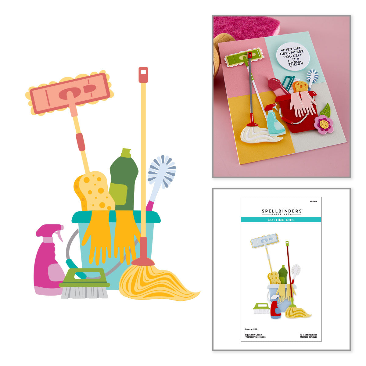 Spellbinders Shiny New Day I Want It All! Bundle