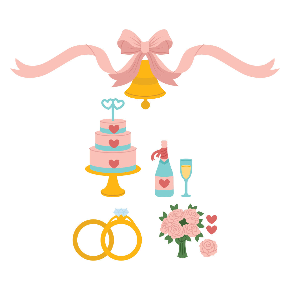 Spellbinders Classic Mouse Wedding Die Bundle