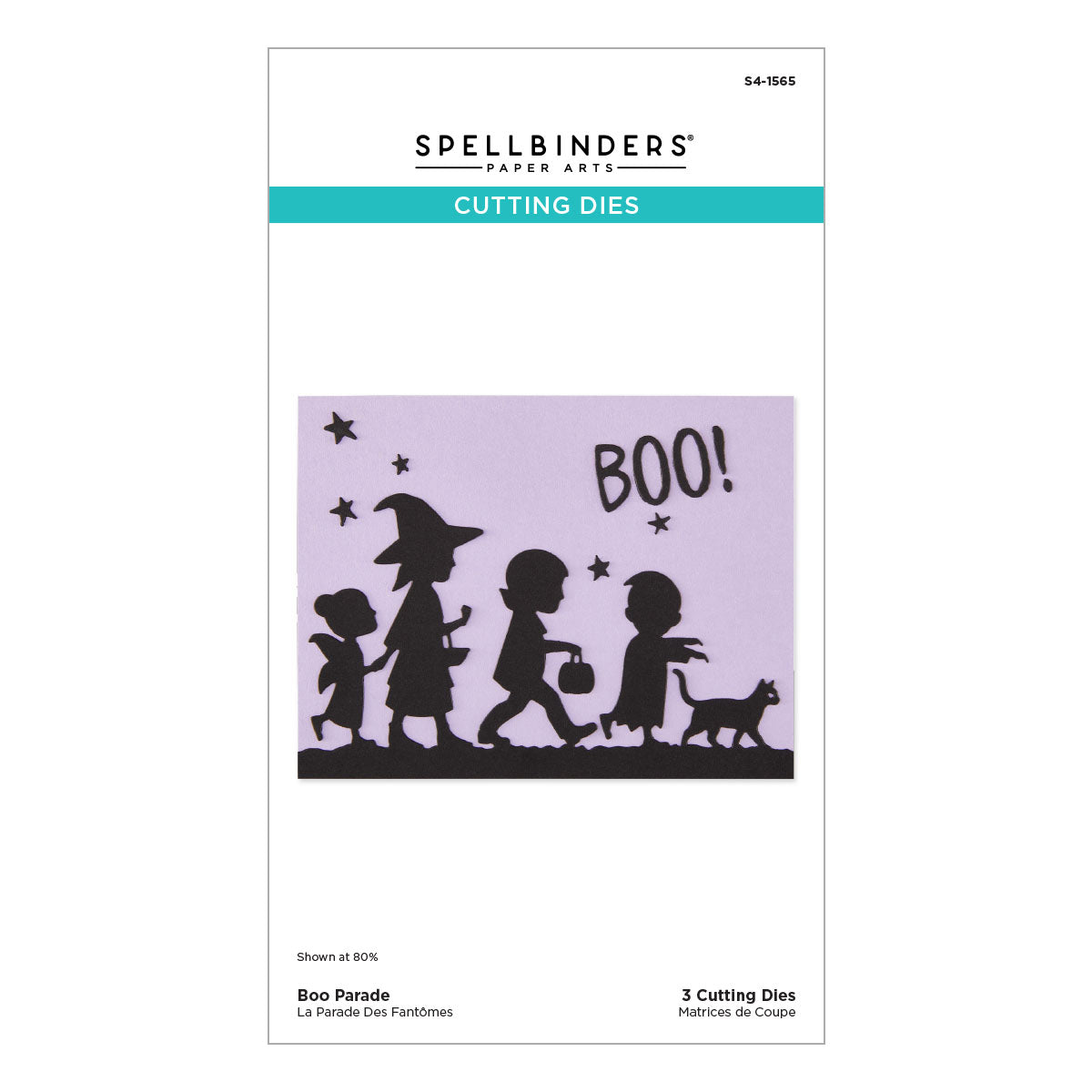 Spellbinders Boo Parade Etched Dies