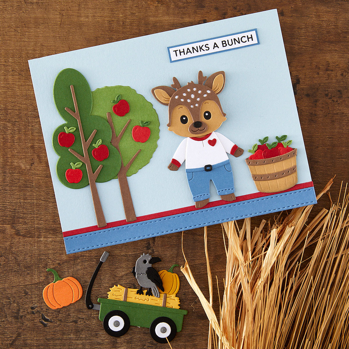 Spellbinders Harvest Days Etched Dies by Allison Frazier s4-1573