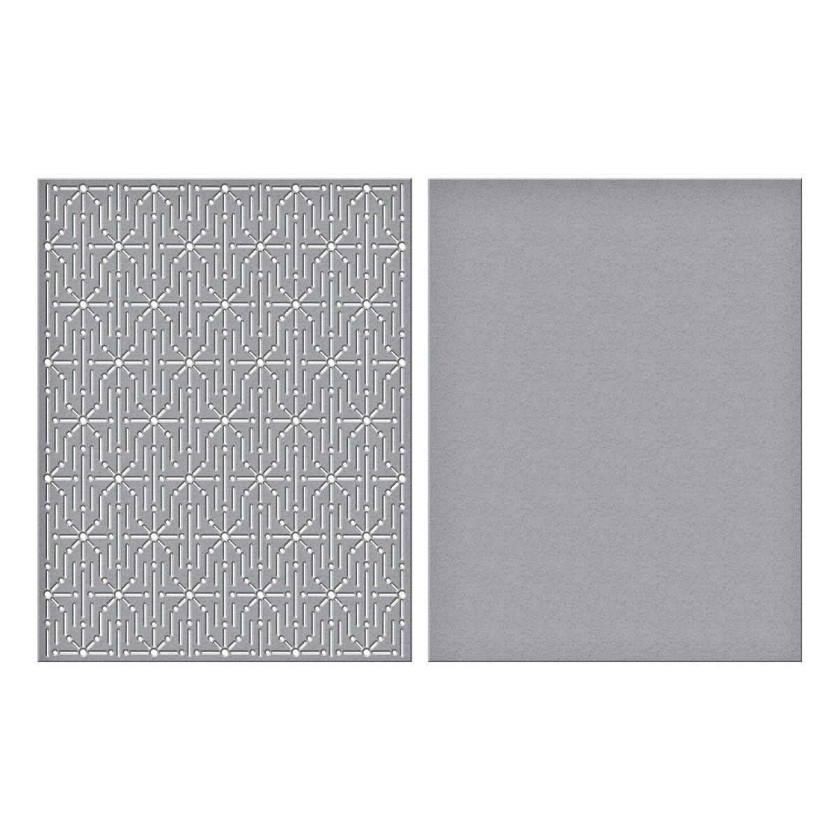 Spellbinders Stitched Starfilled Background Etched Dies from the Stitched Bright Collection