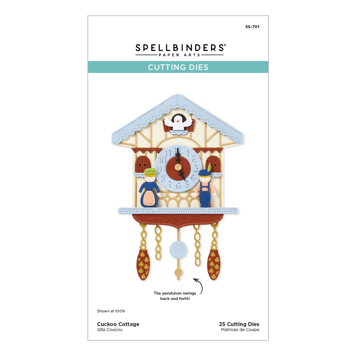 Spellbinders Cuckoo Cottage Die Bundle from the Cuckoo Cottage Collection