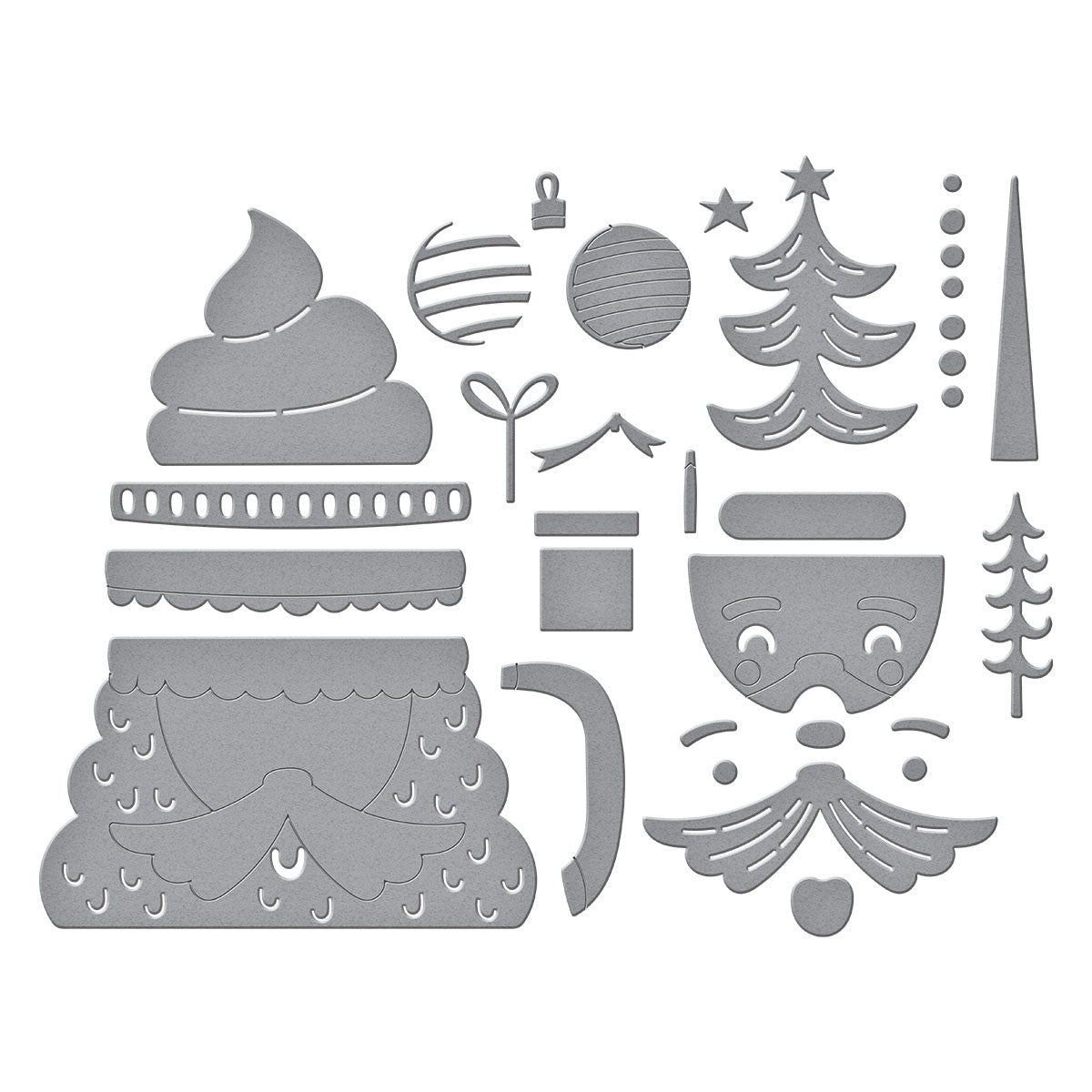 Spellbinders Cocoa Wonderland Etched Dies from the Wonderland Collection