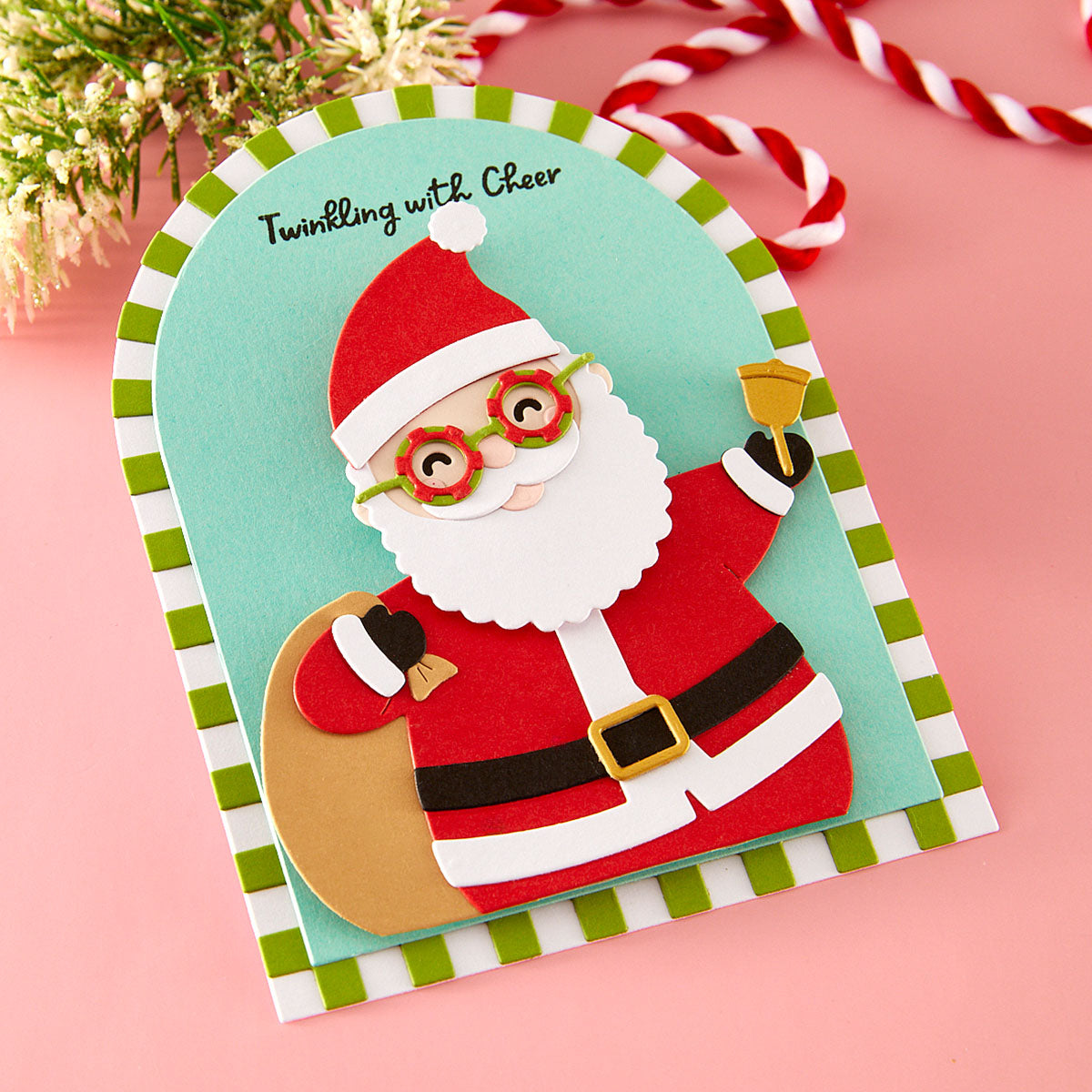 Spellbinders Spectacular Santa Etched Dies S5-723