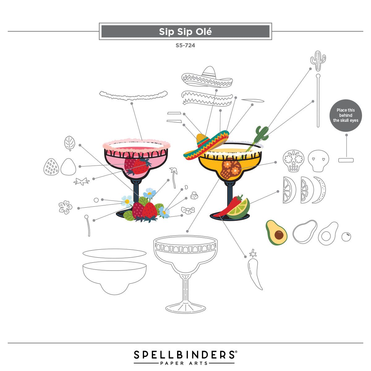 Spellbinders Happier Hour Die Bundle