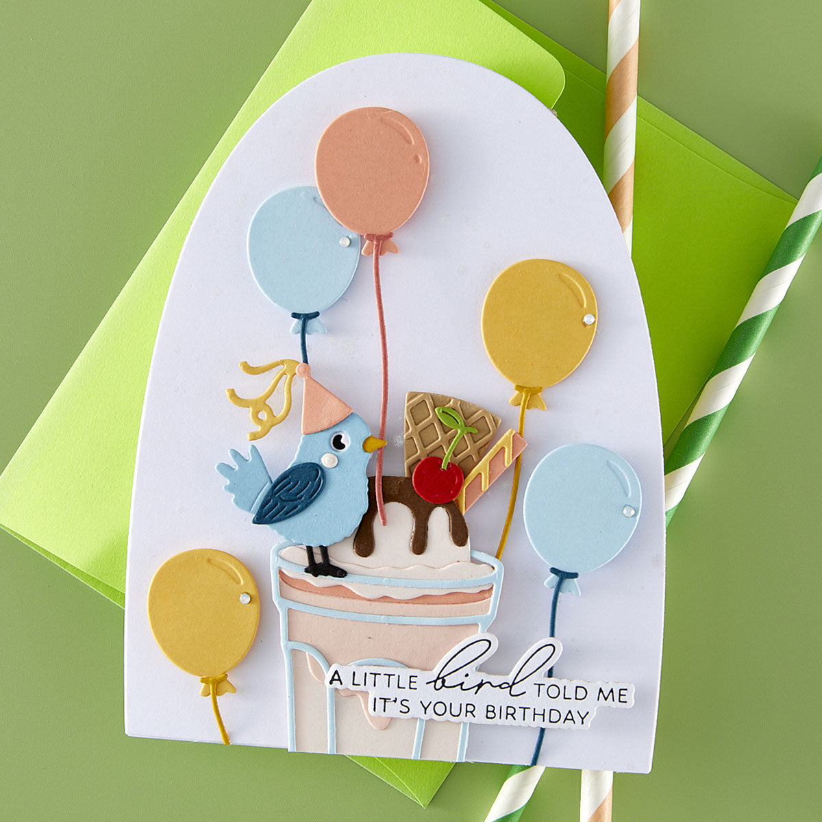 Spellbinders Fountain Wishes Etched Dies from the Happier Hour Collection