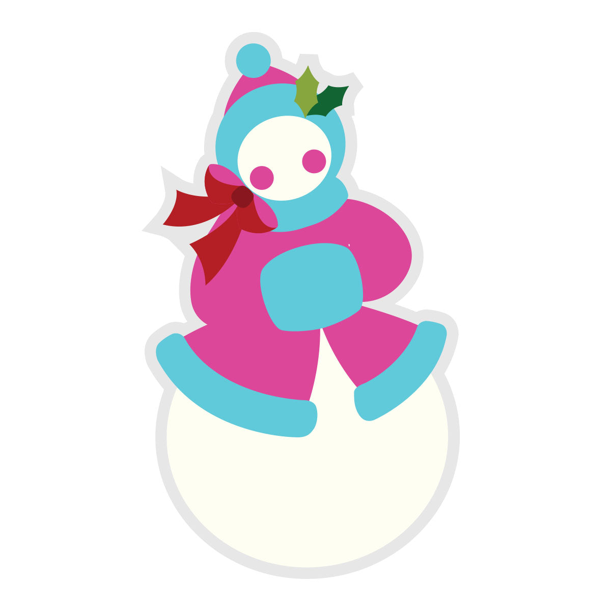 Spellbinders Festive Snowlady Etched Dies by Lolli & Grace