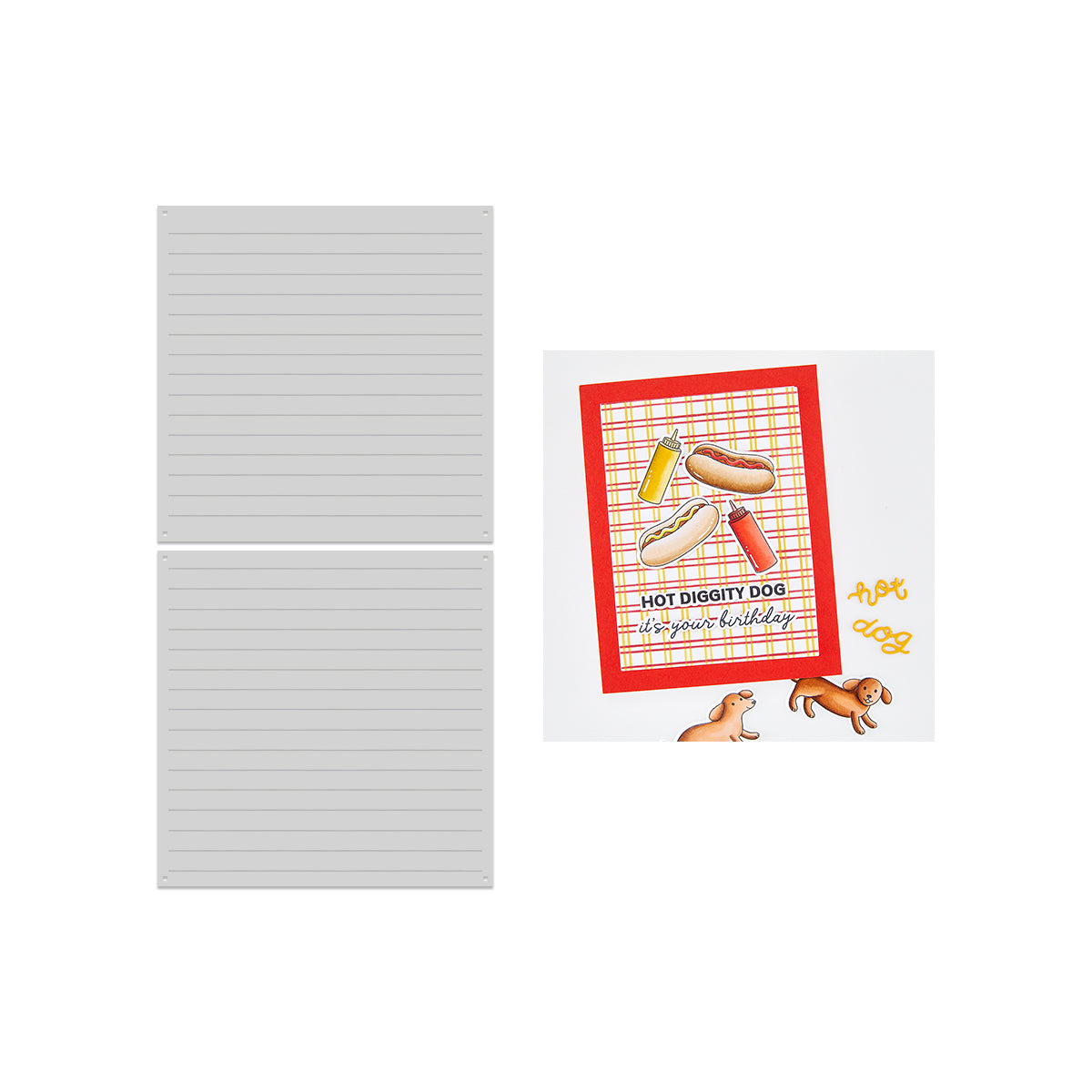 Hero Arts Cookout Layering Stencil Set
