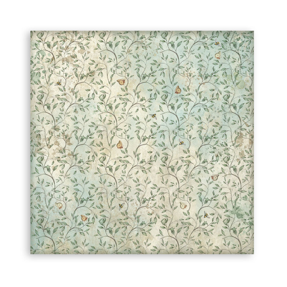Stamperia Herbarium Silvae 12ร12 Maxi Backgrounds (SBBL180)