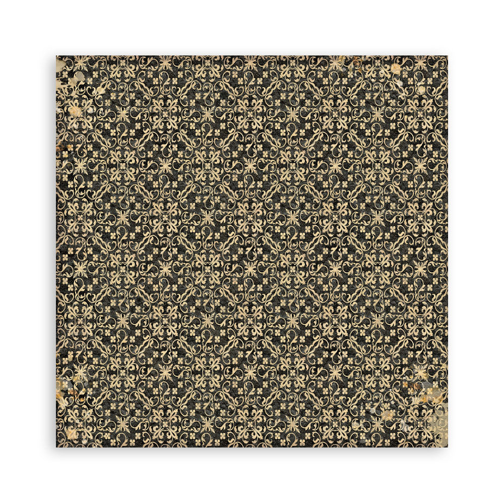 Stamperia Gardens of Time 12x12 Maxi Background (SBBL186)