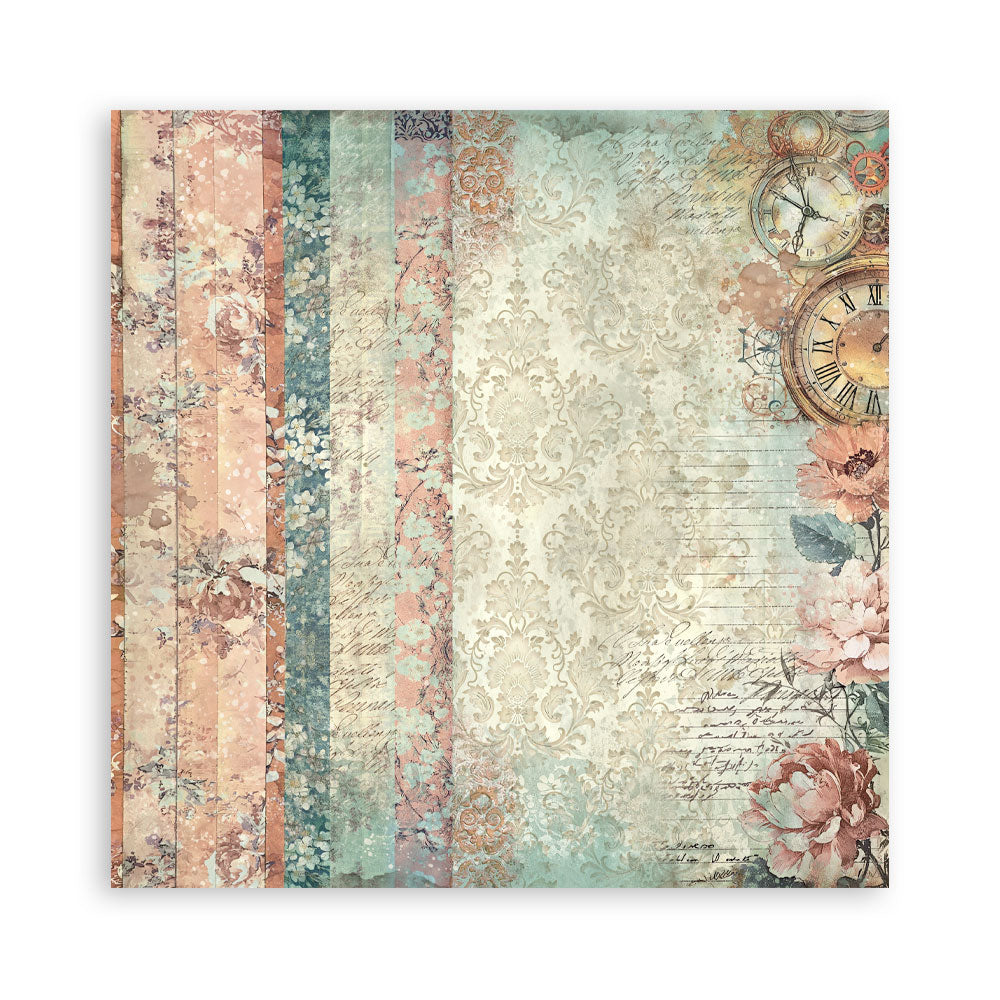 Stamperia Gardens of Time 12x12 Maxi Background (SBBL186)