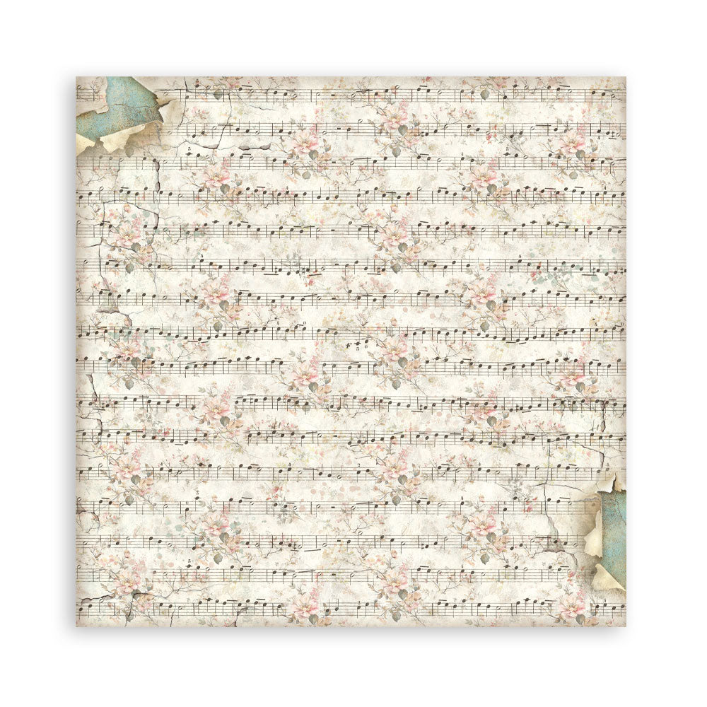 Stamperia Symphony 12x12 Inch Paper Pack Maxi Background Selection by Sara Alcobendas (SBBL189)
