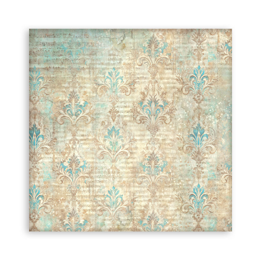Stamperia Symphony 12x12 Inch Paper Pack Maxi Background Selection by Sara Alcobendas (SBBL189)