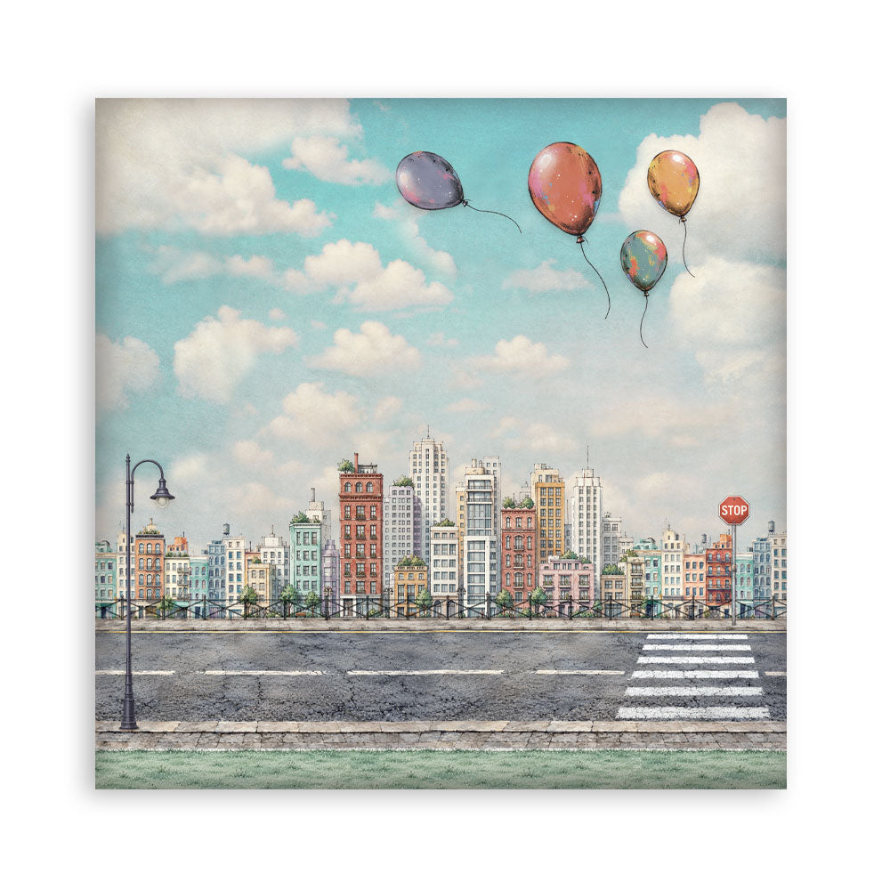 Stamperia Furry Friends 2 12x12 Inch Paper Pack by Antonis Tzanidakis - SBBL194