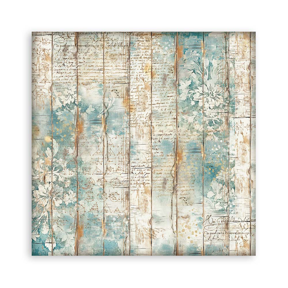 Stamperia Scrapbooking Small Pad 10 sheets cm 20,3X20,3 (8"X8") - Alterego