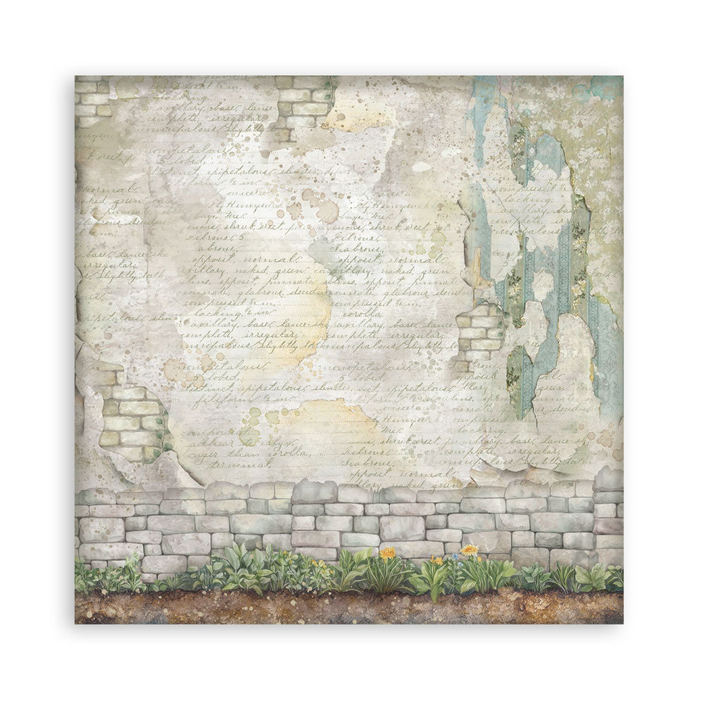 Stamperia Herbarium Silvae 8×8 Maxi Backgrounds (SBBS136)