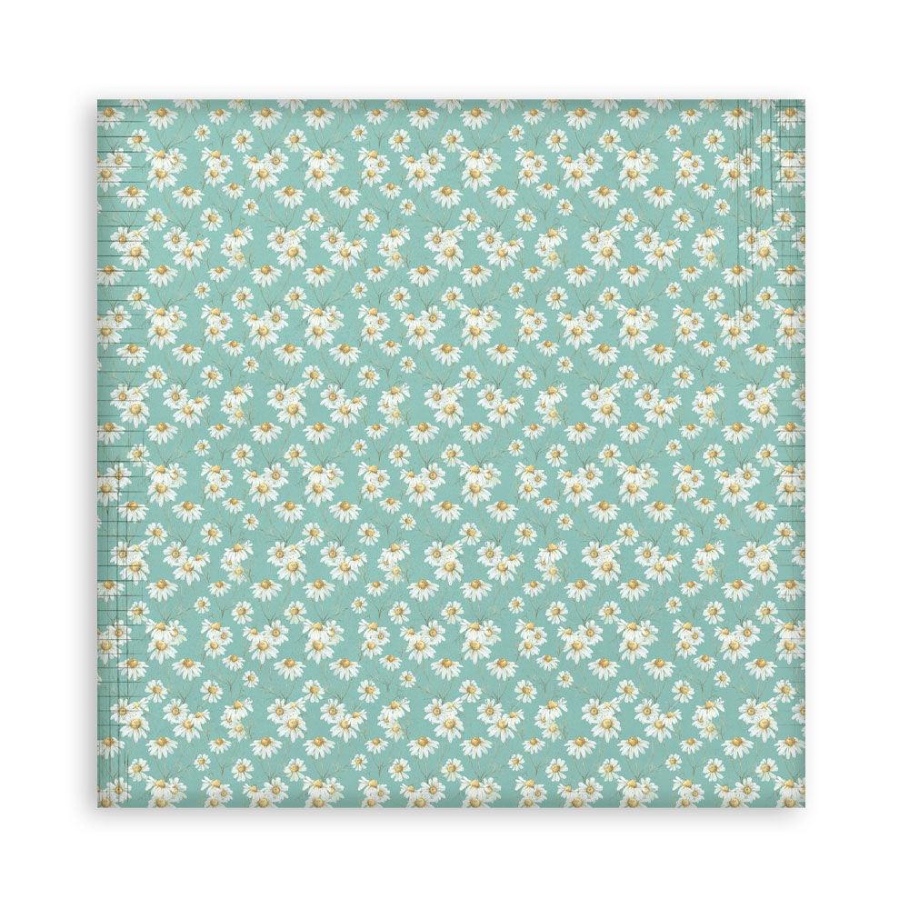 Stamperia Daisy Art 8x8 Inch Paper Pack Maxi Background Selection (SBBS139)