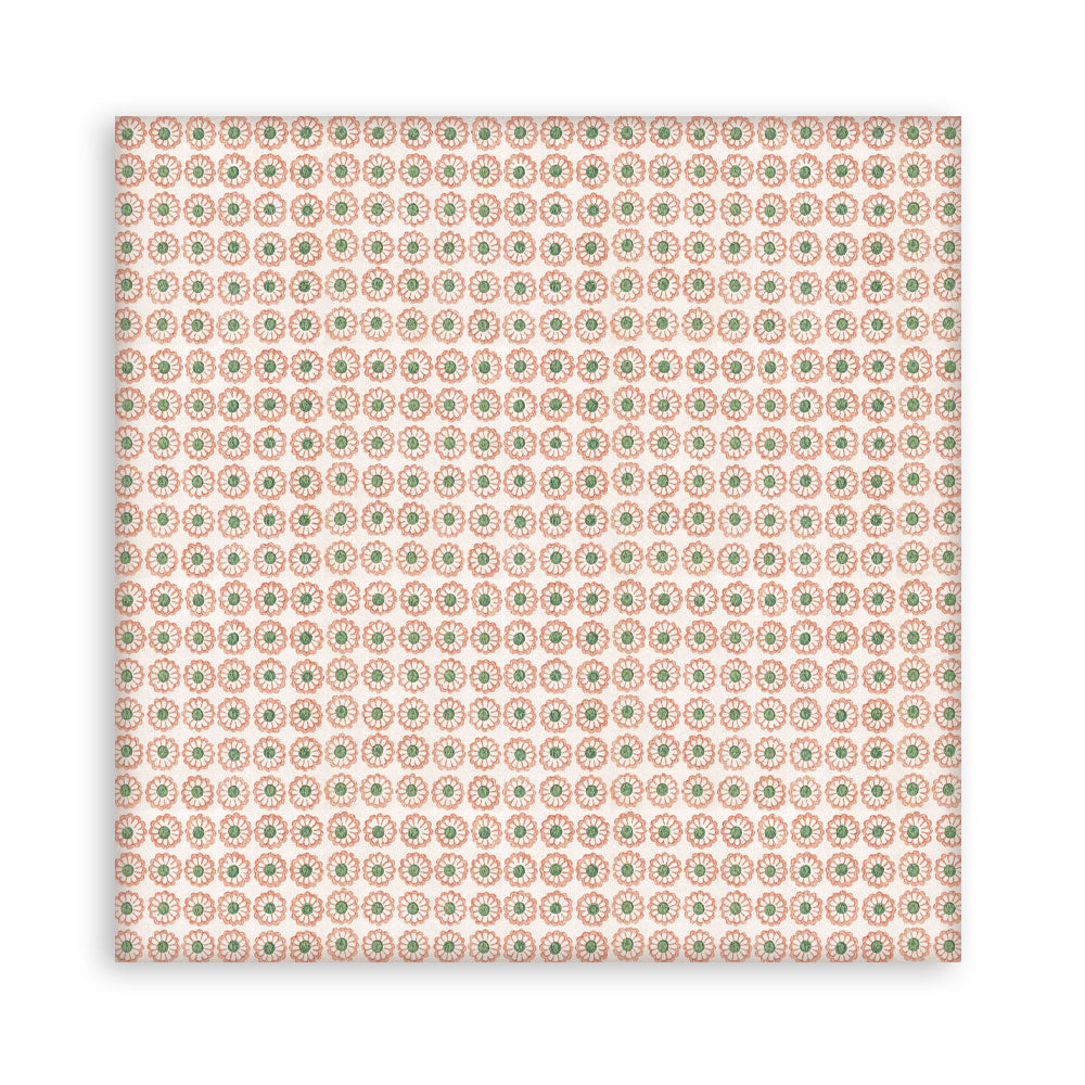 Stamperia Daisy Art 8x8 Inch Paper Pack Maxi Background Selection (SBBS139)