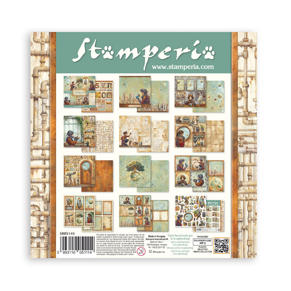 Stamperia A New Beginning 8x8 Inch Paper Pack Double Face (SBBS140)