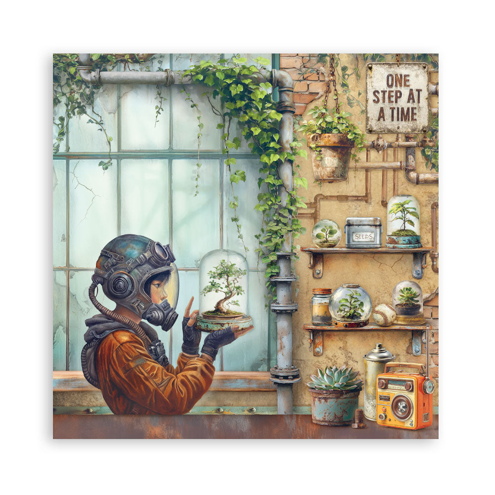 Stamperia A New Beginning 8x8 Inch Paper Pack Double Face (SBBS140)