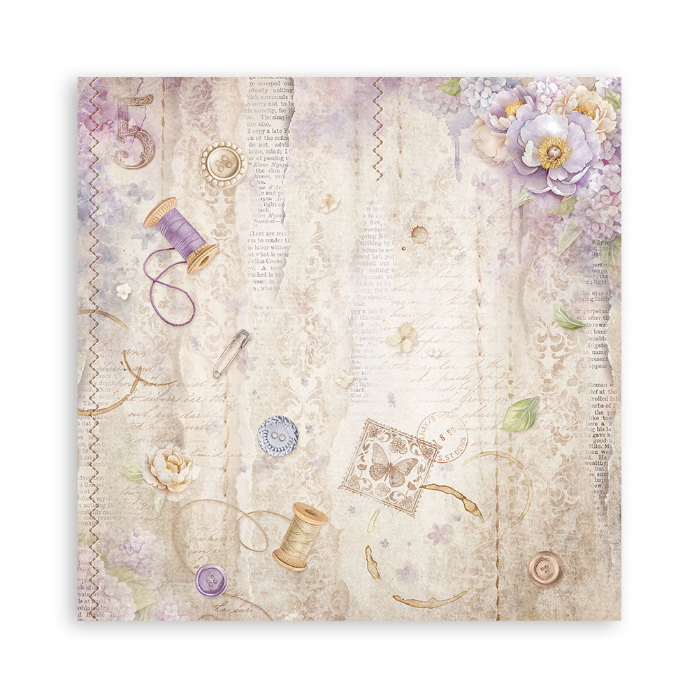 Stamperia Quiet Days 8x8 Maxi Paper Pack (SBBSXB19)