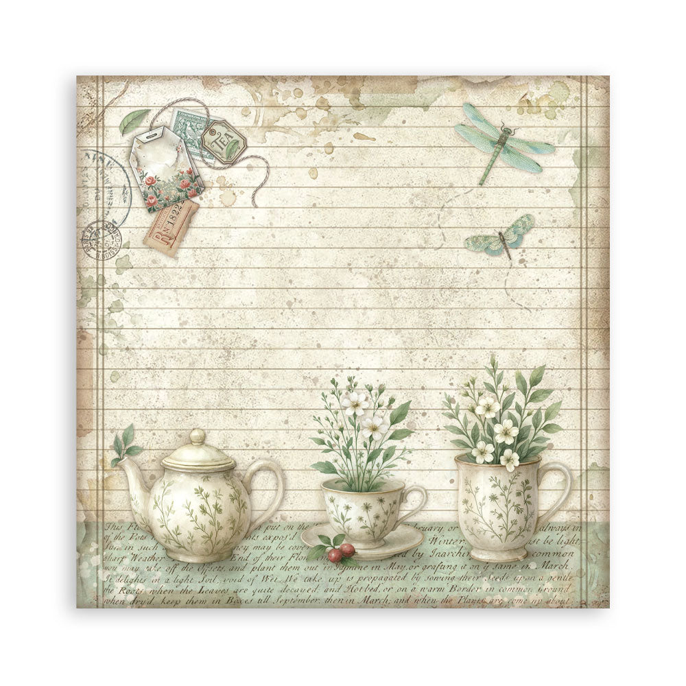 Stamperia Herbarium Silvae 8×8 Maxi Paper Pack Single Face (SBBSXB20)
