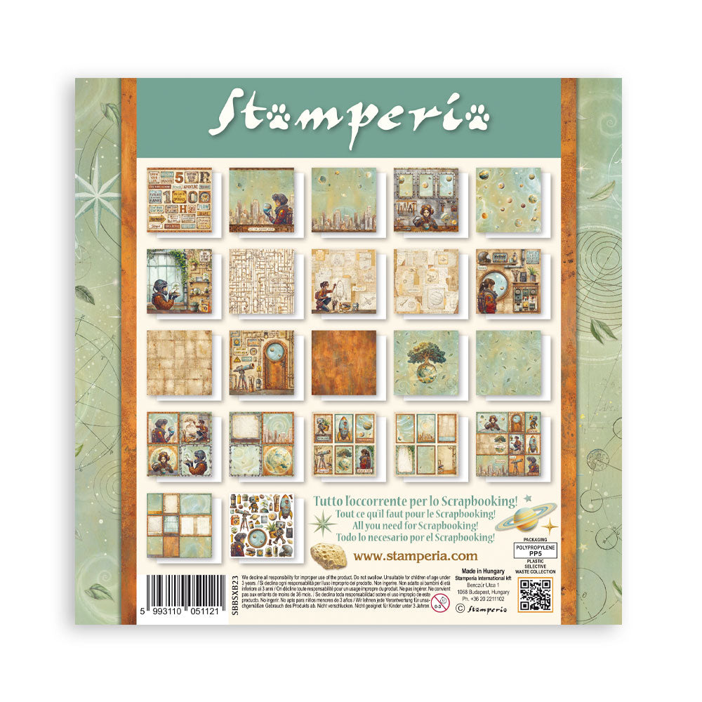 Stamperia A New Beginning 8x8 Inch Paper Pack Single Face (SBBSXB23)