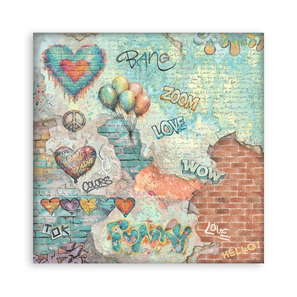 Stamperia Furry Friends 2 8x8 Inch Paper Pack (Single Face) by Antonis Tzanidakis - SBBSXB29