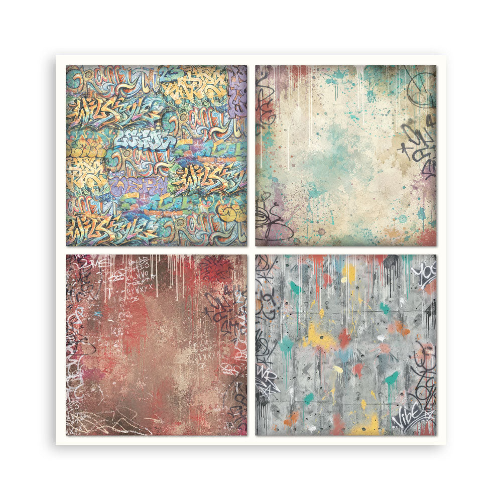 Stamperia Furry Friends 2 8x8 Inch Paper Pack (Single Face) by Antonis Tzanidakis - SBBSXB29